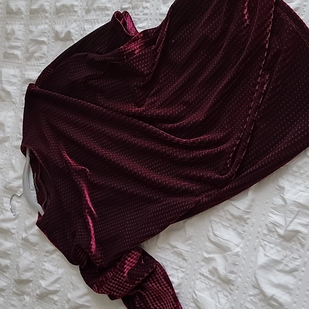 Zara velvet dress